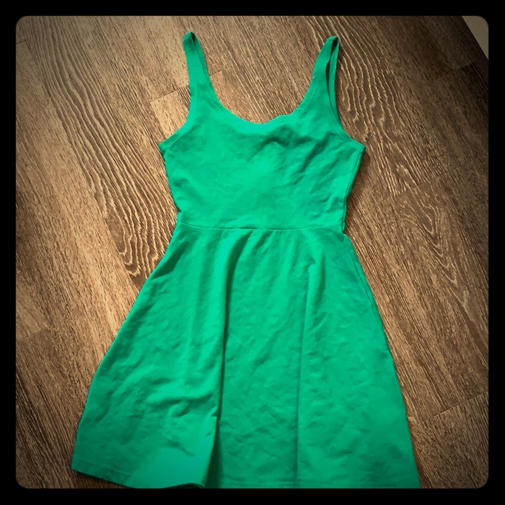 Express Green Mini Dress